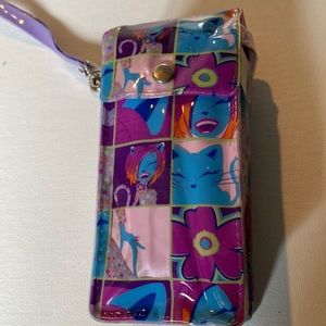 NWOT Asian Print Wristlet/Phone Carrier/Belt Bag